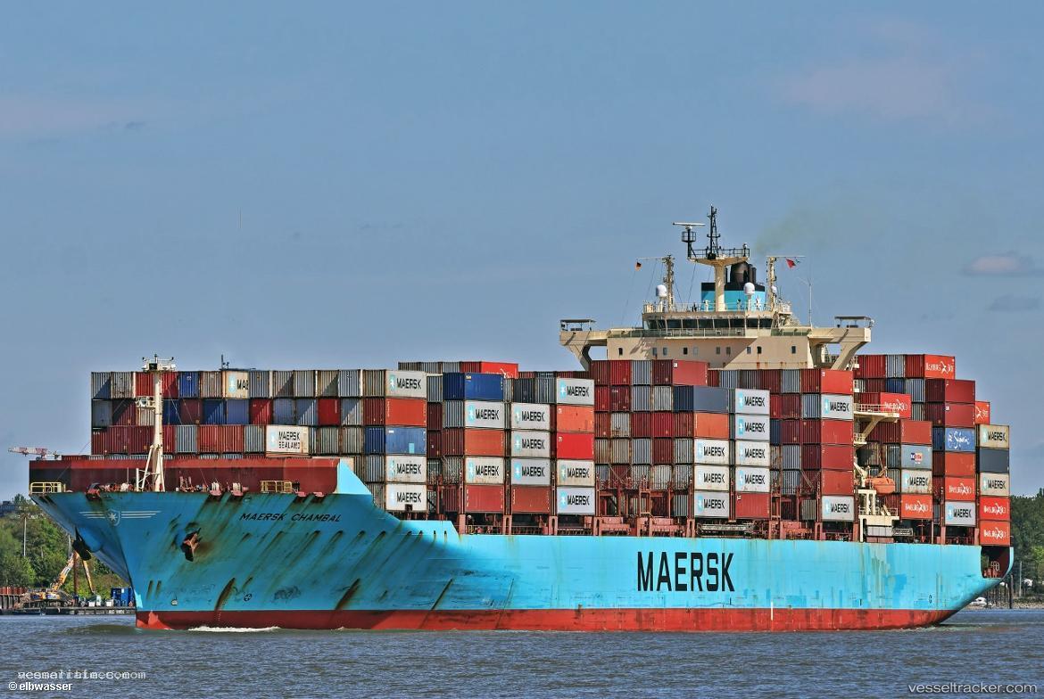 Maersk-Chambal - Container Ship vessel registered in Hong Kong