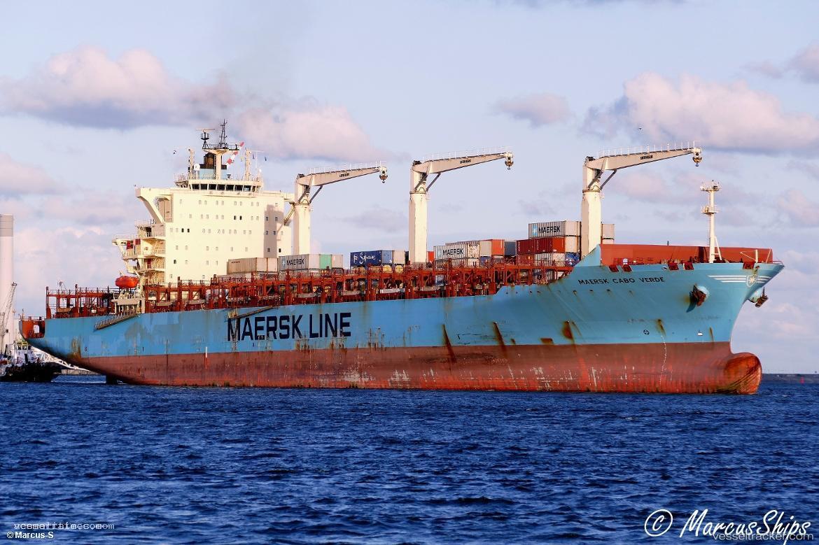 Maersk-Cabo-Verde - Container Ship vessel registered in Hong Kong