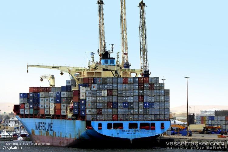Maersk-Cabinda - Container Ship vessel registered in Singapore