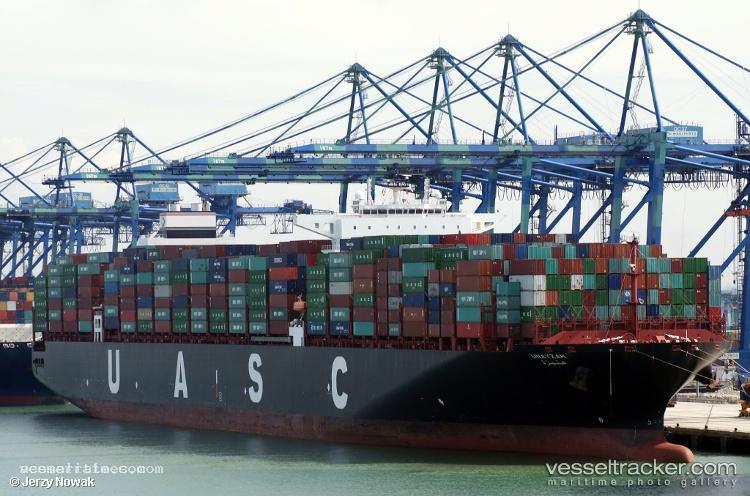 Unayzah-Express - Container Ship vessel registered in Liberia