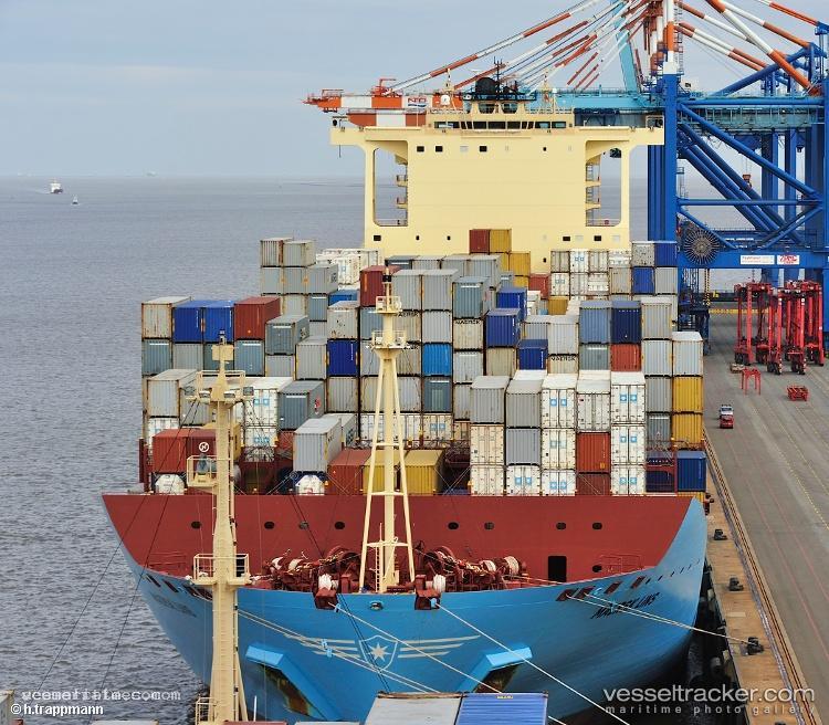 Maersk-Lins - Container Ship vessel registered in Denmark