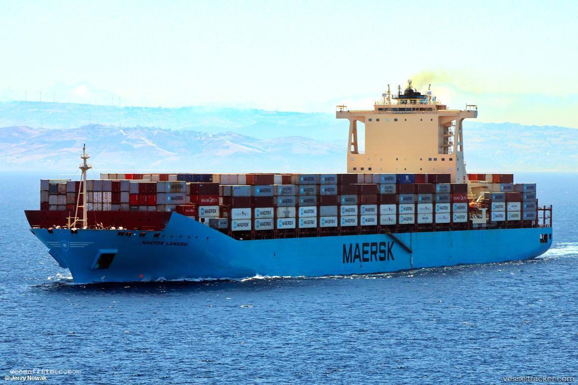 Maersk-Lamanai - Container Ship vessel registered in Denmark