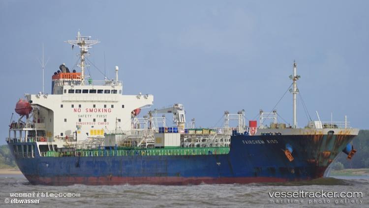 Fairchem-Kiso - Chemical Tanker vessel registered in Singapore