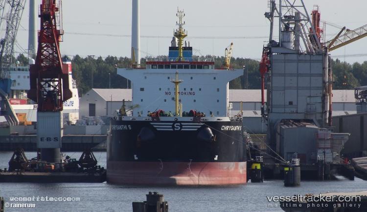 Chrysanthi-S - Bulk Carrier vessel registered in Liberia
