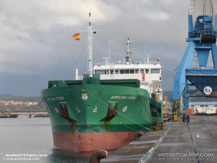 Arklow-Fern - Multi Purpose Carrier vessel registered in Ireland