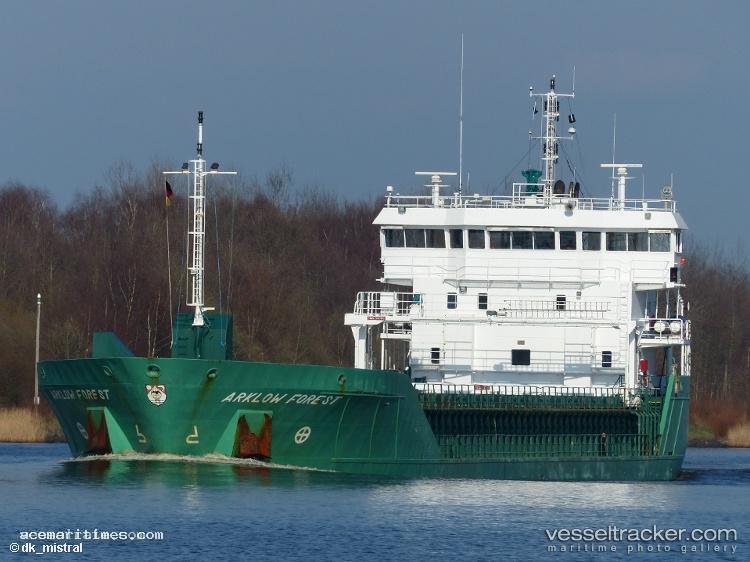 Arklow-Forest - Multi Purpose Carrier vessel registered in Ireland