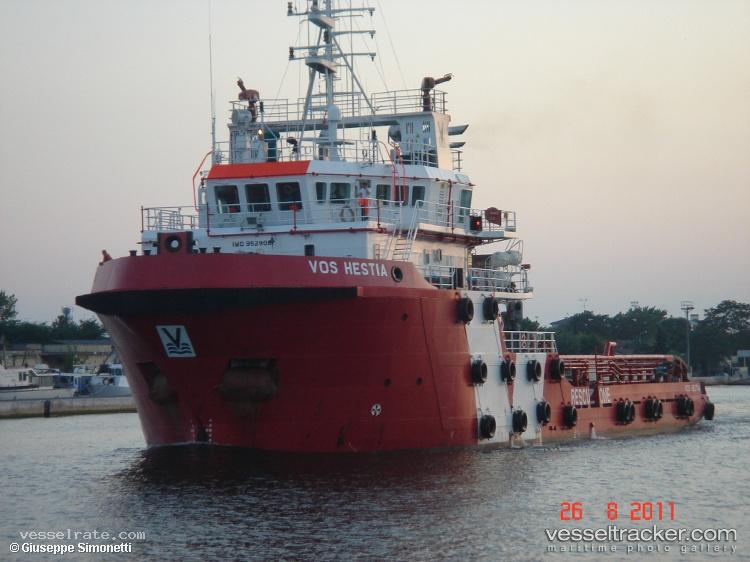 Bos-Hestia - Offshore Tug Supply Ship vessel registered in Tuvalu