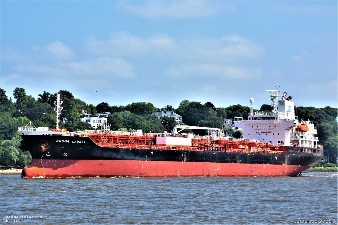 Sun-9 - Chemical Oil Products Tanker vessel registered in Bahamas