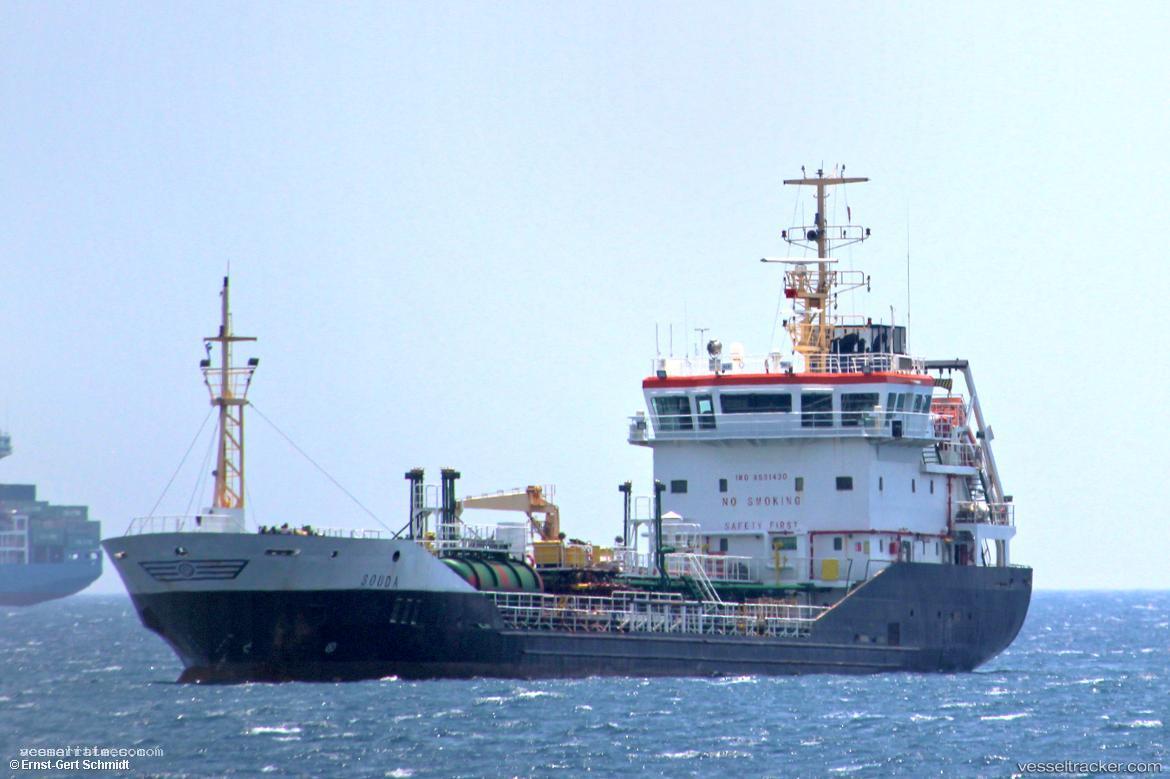 Souda - Chemical Oil Products Tanker vessel registered in Greece