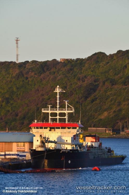 Isandlwana - Hopper Dredger vessel registered in South Africa
