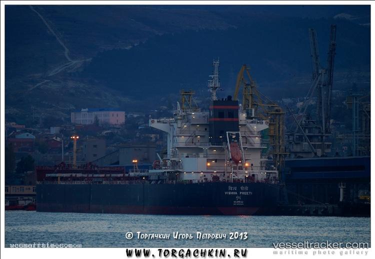 Vishva-Preeti - Bulk Carrier vessel registered in India