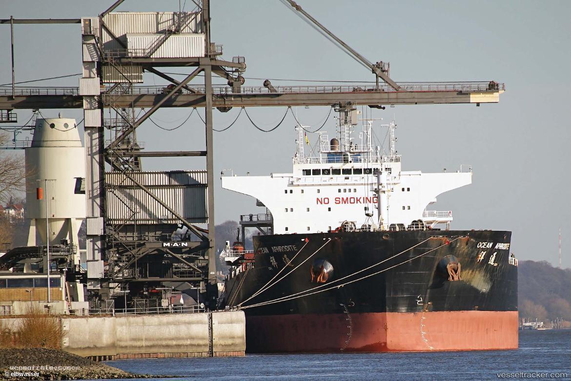 Ocean-Aphrodite - Bulk Carrier vessel registered in Hong Kong