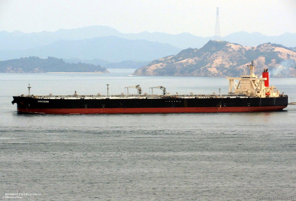Hakusan - Crude Oil Tanker vessel registered in Japan