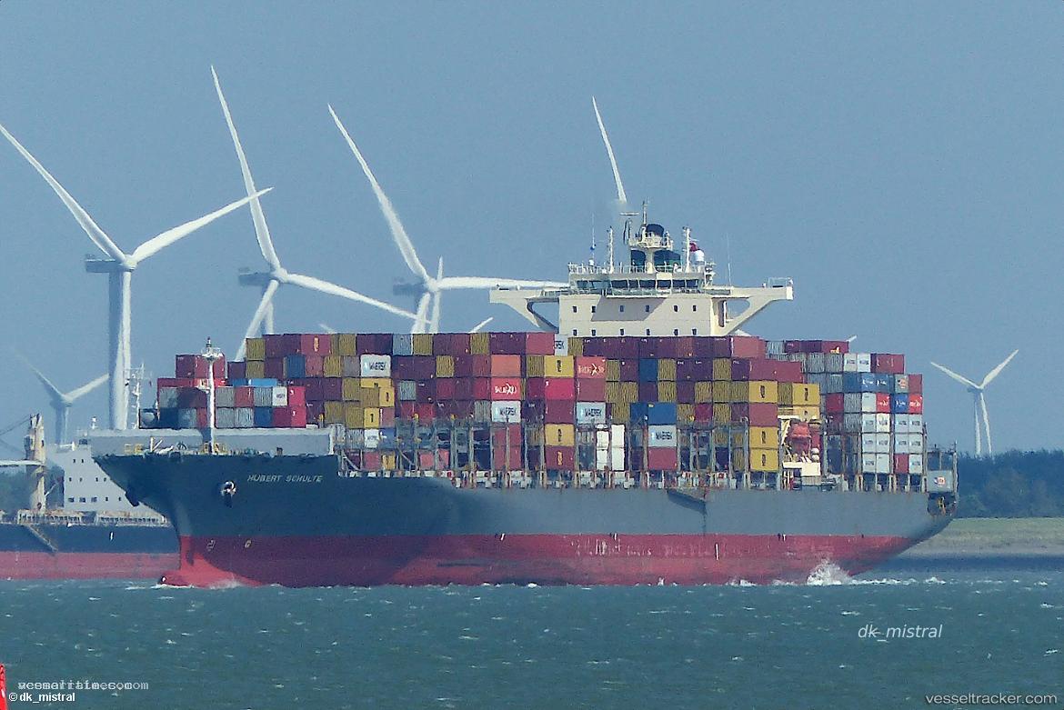 Hubert-Schulte - Container Ship vessel registered in Hong Kong