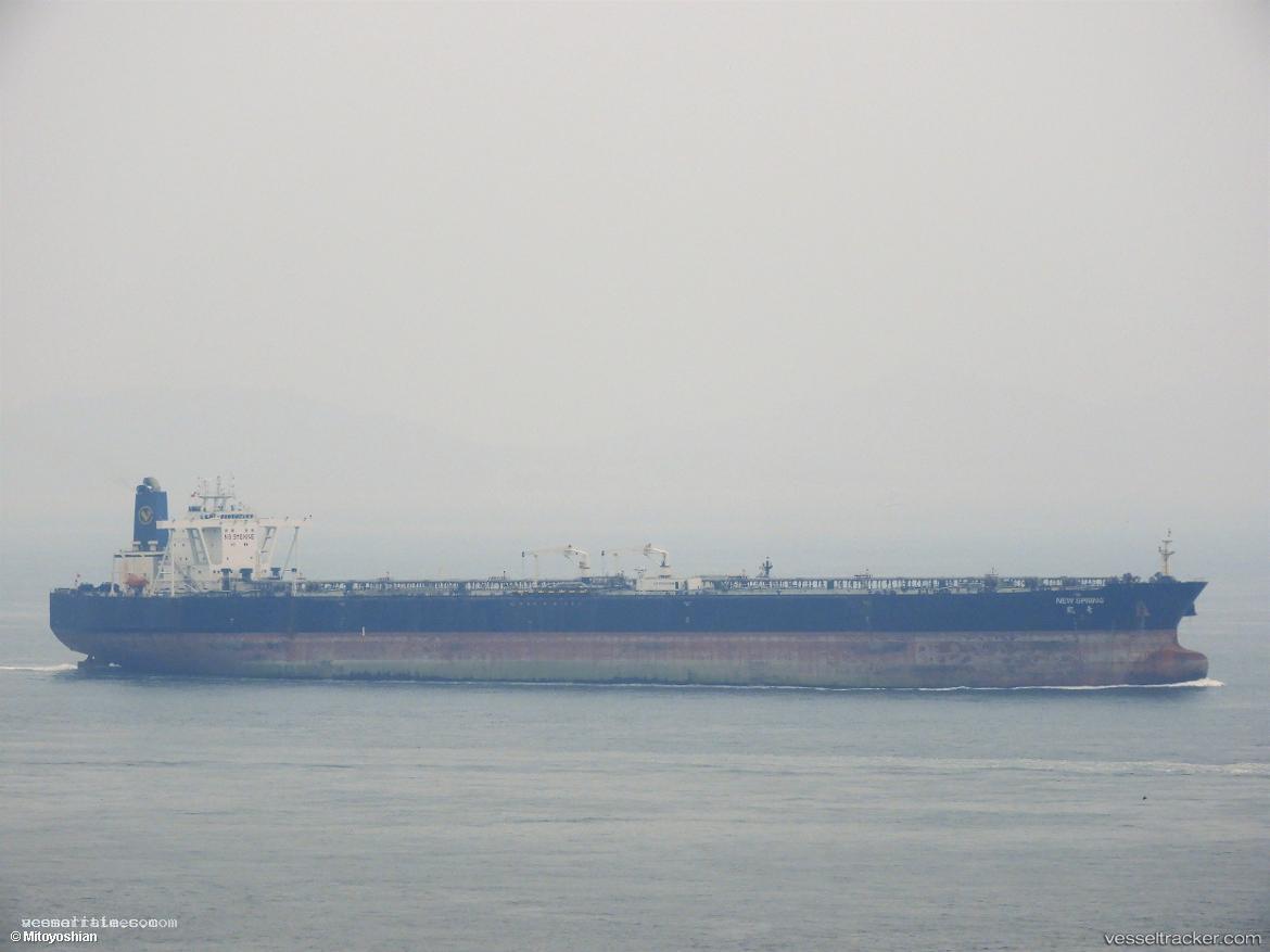 New-Spring - Crude Oil Tanker vessel registered in Hong Kong