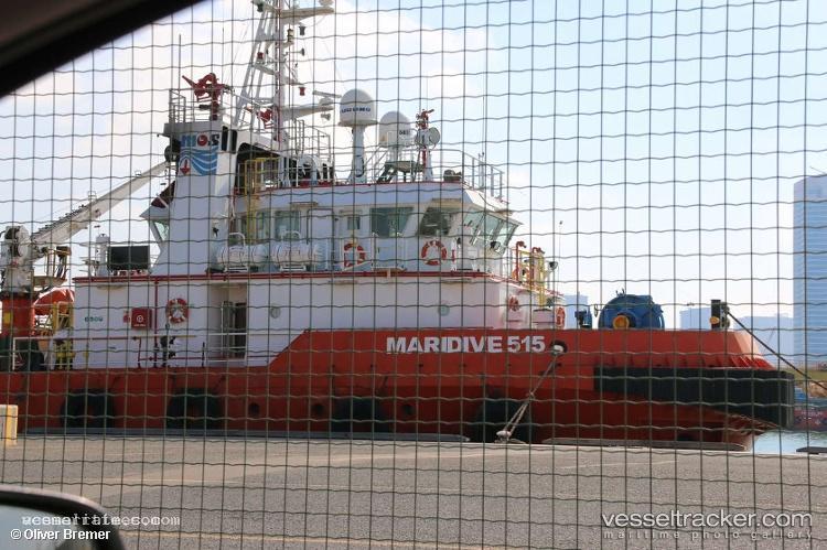 Maridive-515 - Service Ship vessel registered in Belize