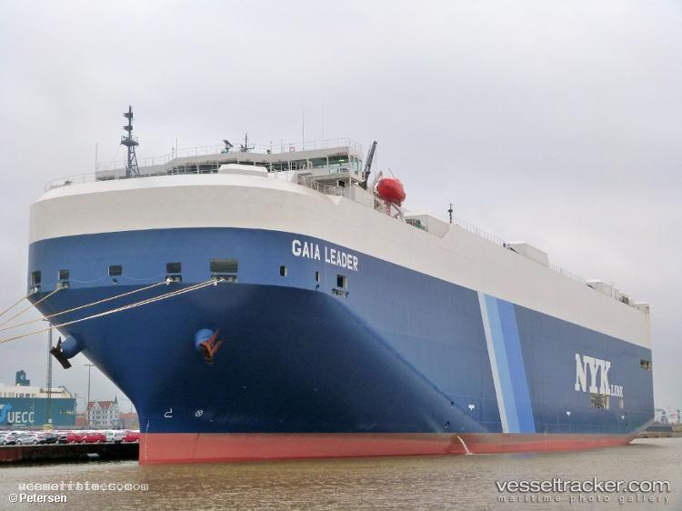 Gaia-Leader - Vehicles Carrier vessel registered in Japan