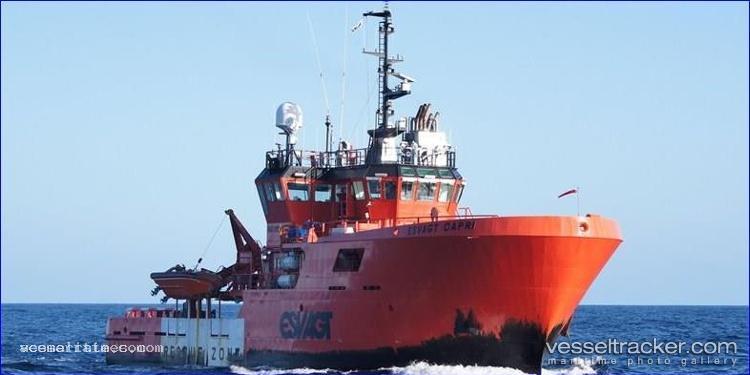 Esvagt-Capri - Standby Safety Vessel vessel registered in Denmark