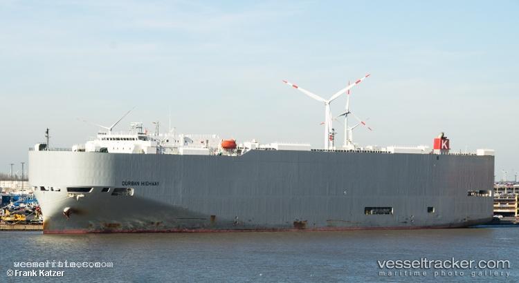 Durban-Highway - Vehicles Carrier vessel registered in Panama