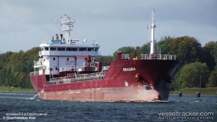 Oraluna - Chemical Oil Products Tanker vessel registered in Portugal