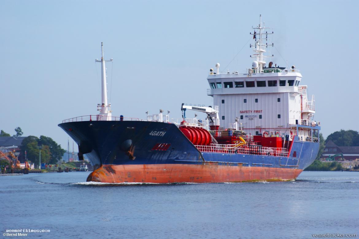 Agath - Chemical Oil Products Tanker vessel registered in Cyprus