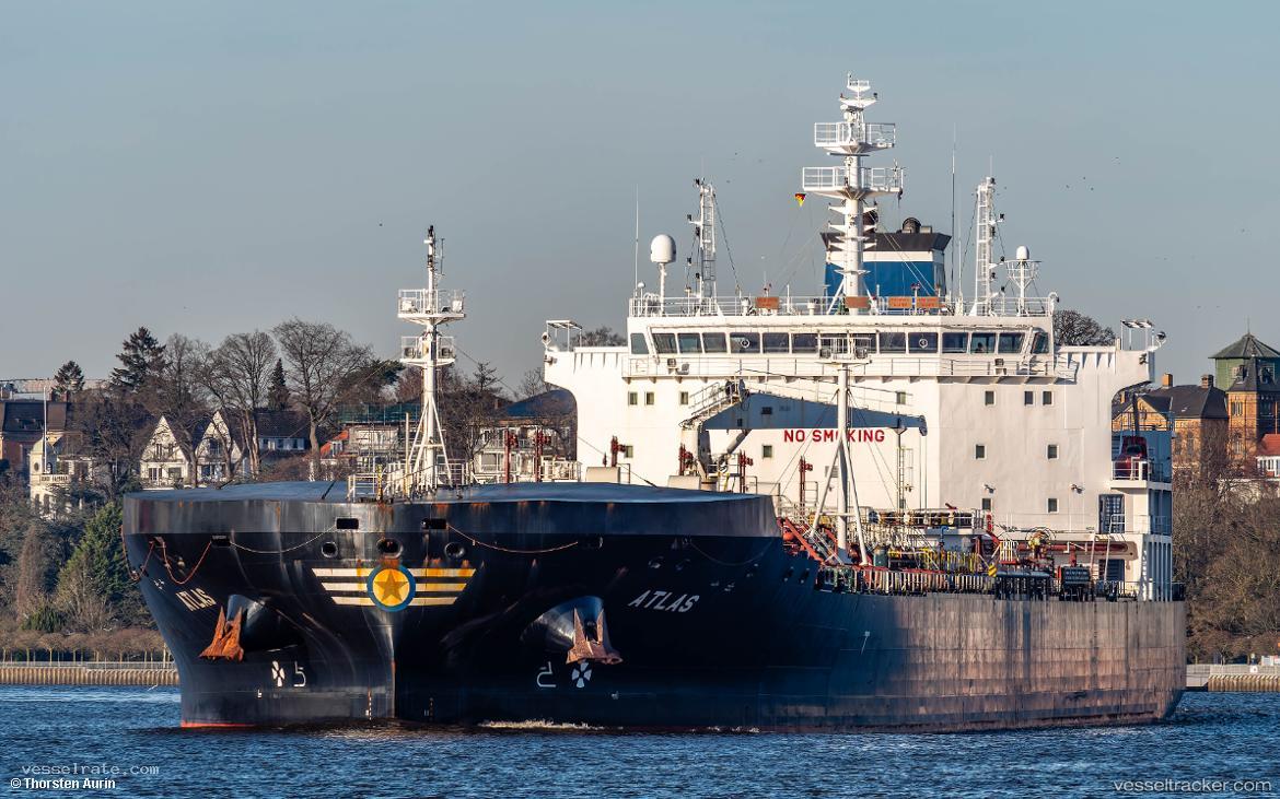 Atlas - Chemical Oil Products Tanker vessel registered in Bahamas