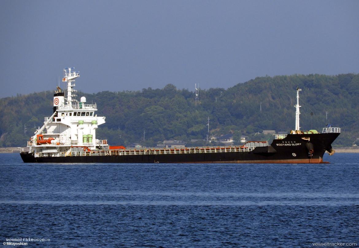 Wooyang-Glory - General Cargo Ship vessel registered in South Korea