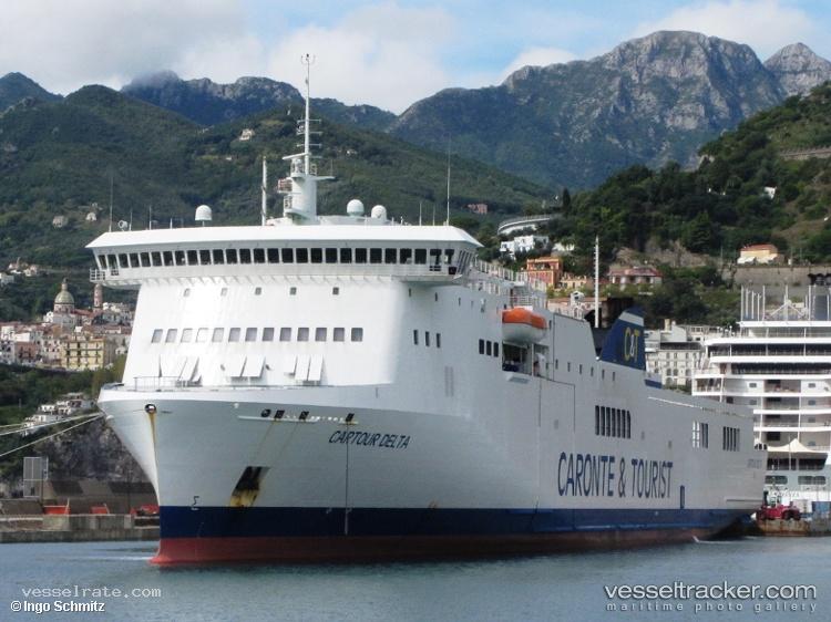 Cartour-Delta - Passenger Ro Ro Cargo Ship vessel registered in Italy