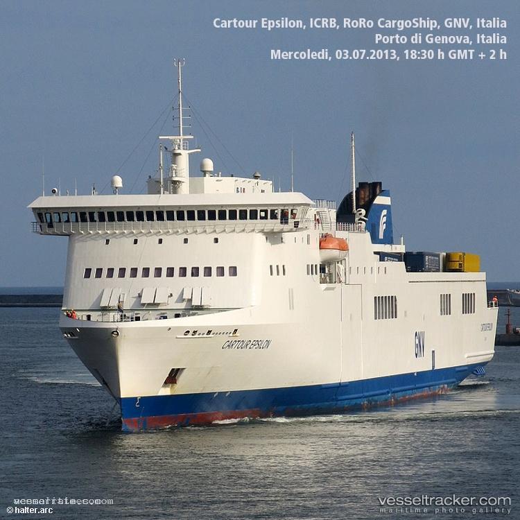 Epsilon - Passenger Ro Ro Cargo Ship vessel registered in Cyprus