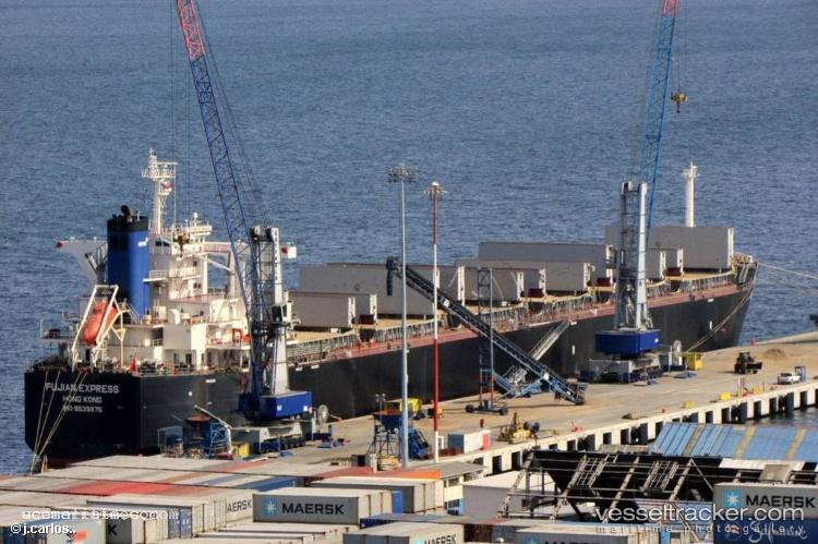 Fujian-Express - Wood Chips Carrier vessel registered in Singapore