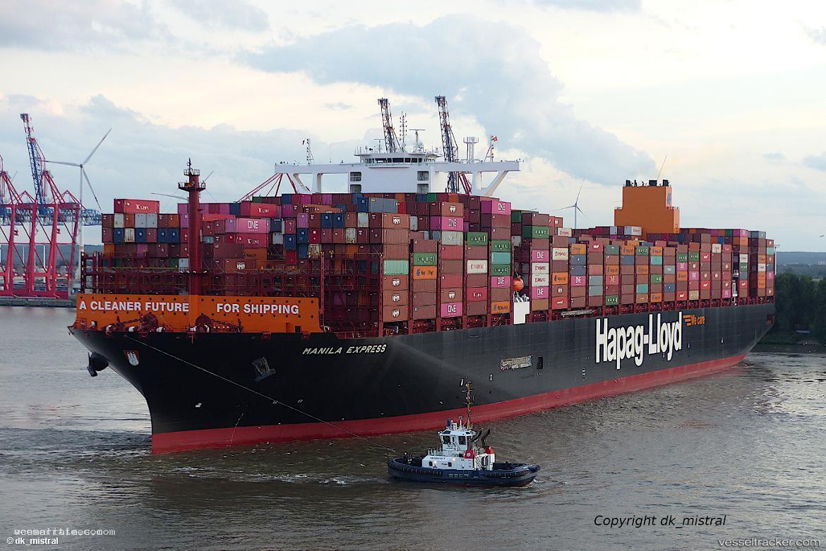Manila-Express - Container Ship vessel registered in Germany