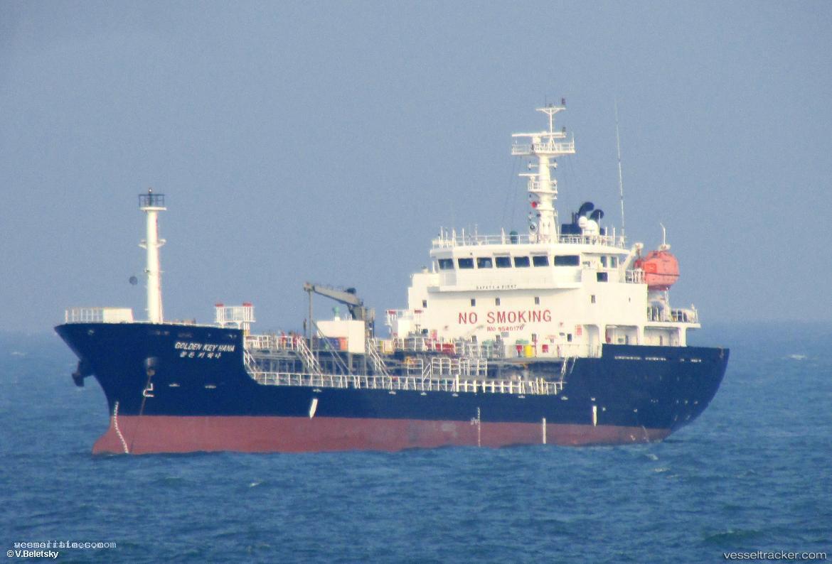 Golden-Key-Hana - Chemical Oil Products Tanker vessel registered in South Korea