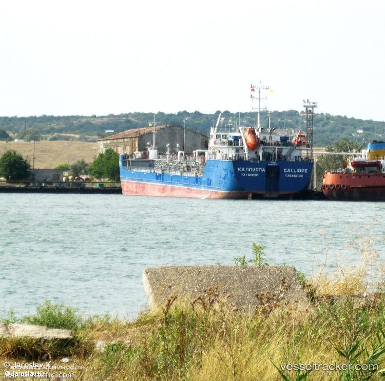 Calliope - Chemical Oil Products Tanker vessel registered in Russia