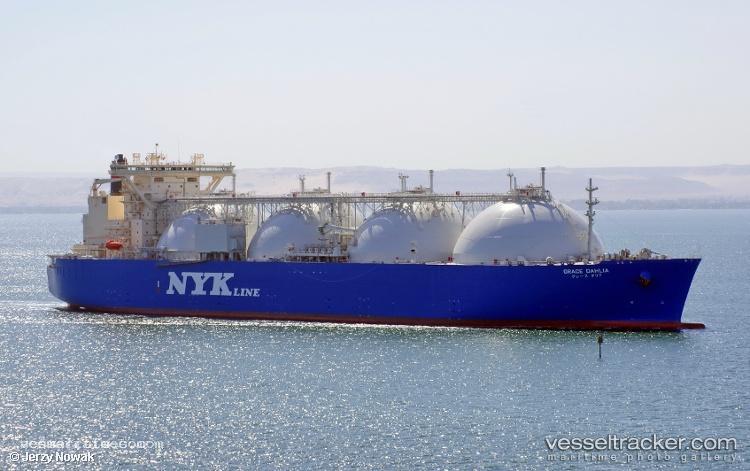 Grace-Dahlia - Lng Tanker vessel registered in Japan
