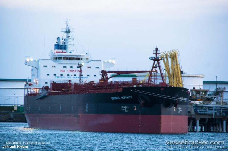 Unique-Infinity - Chemical Oil Products Tanker vessel registered in Hong Kong