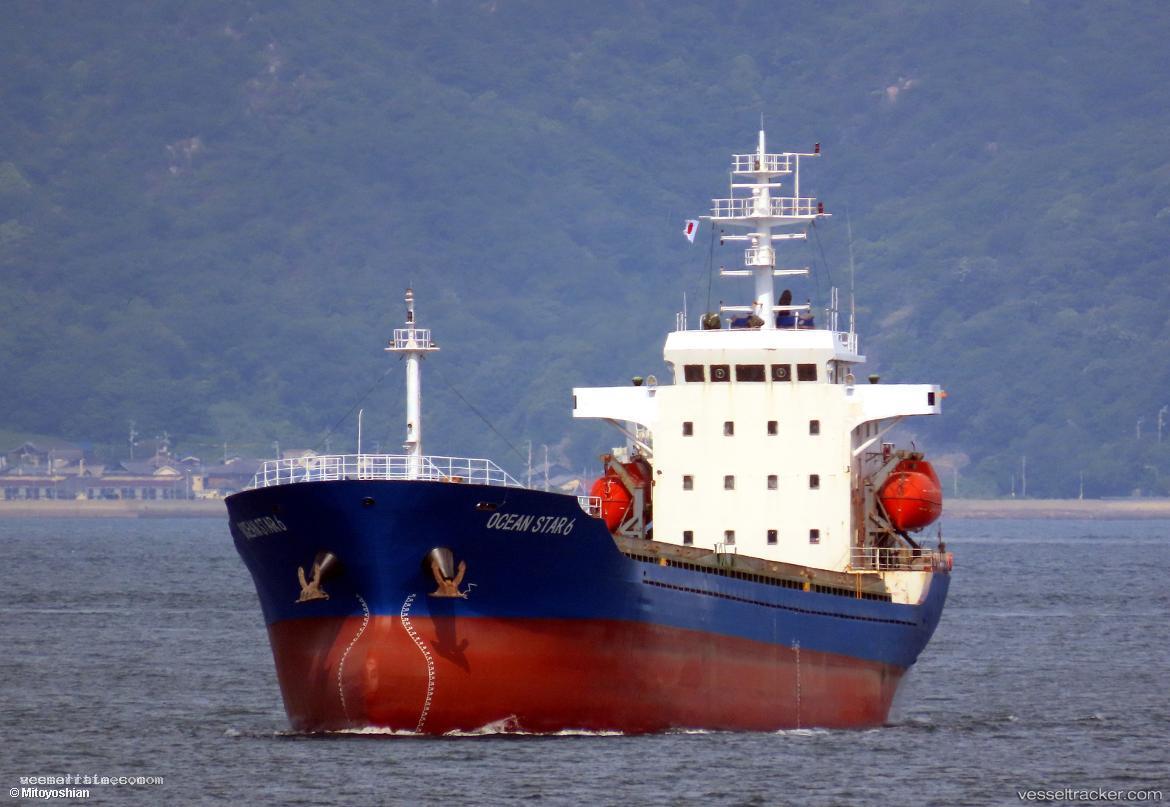Ocean-Star-6 - General Cargo Ship vessel registered in Panama