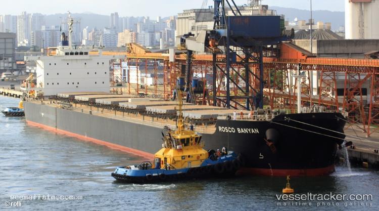 Rosco-Banyan - Bulk Carrier vessel registered in Hong Kong