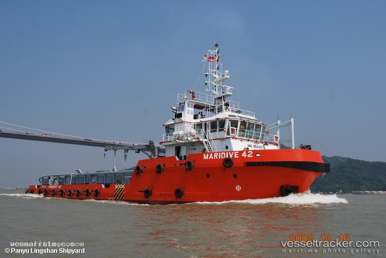 Maridive-42 - Offshore Tug Supply Ship vessel registered in Belize