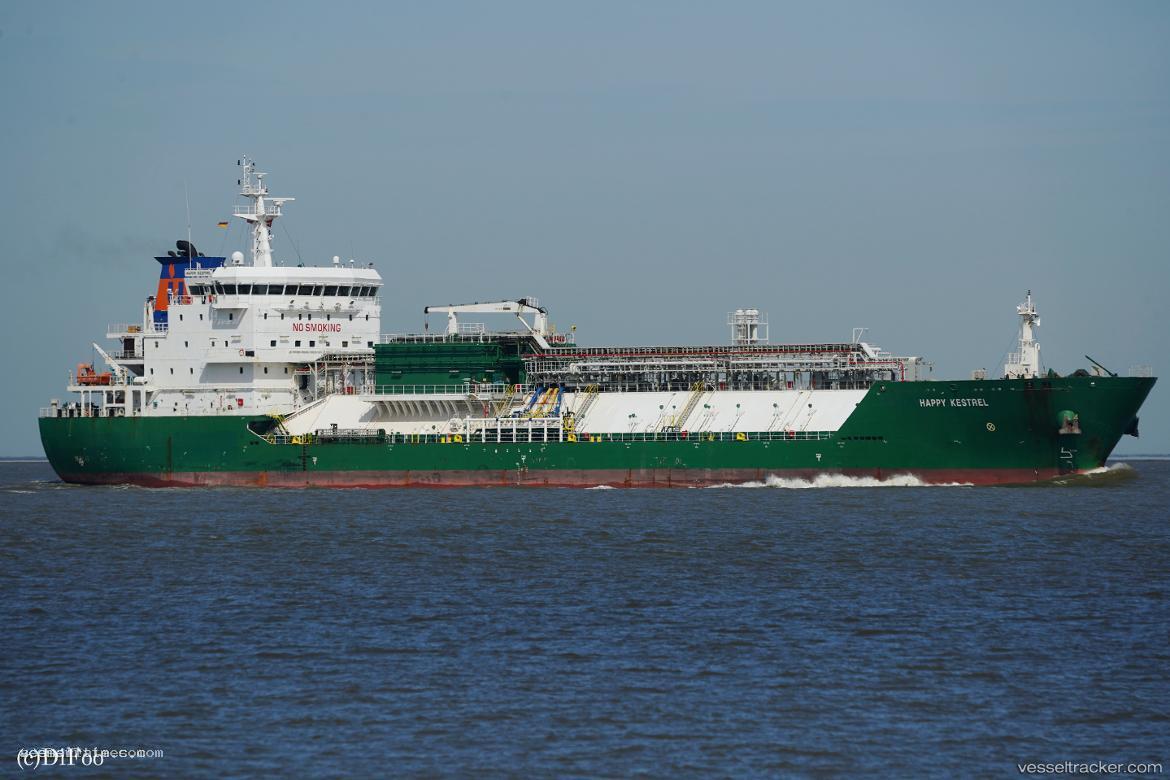 Happy-Kestrel - Lpg Tanker vessel registered in Denmark