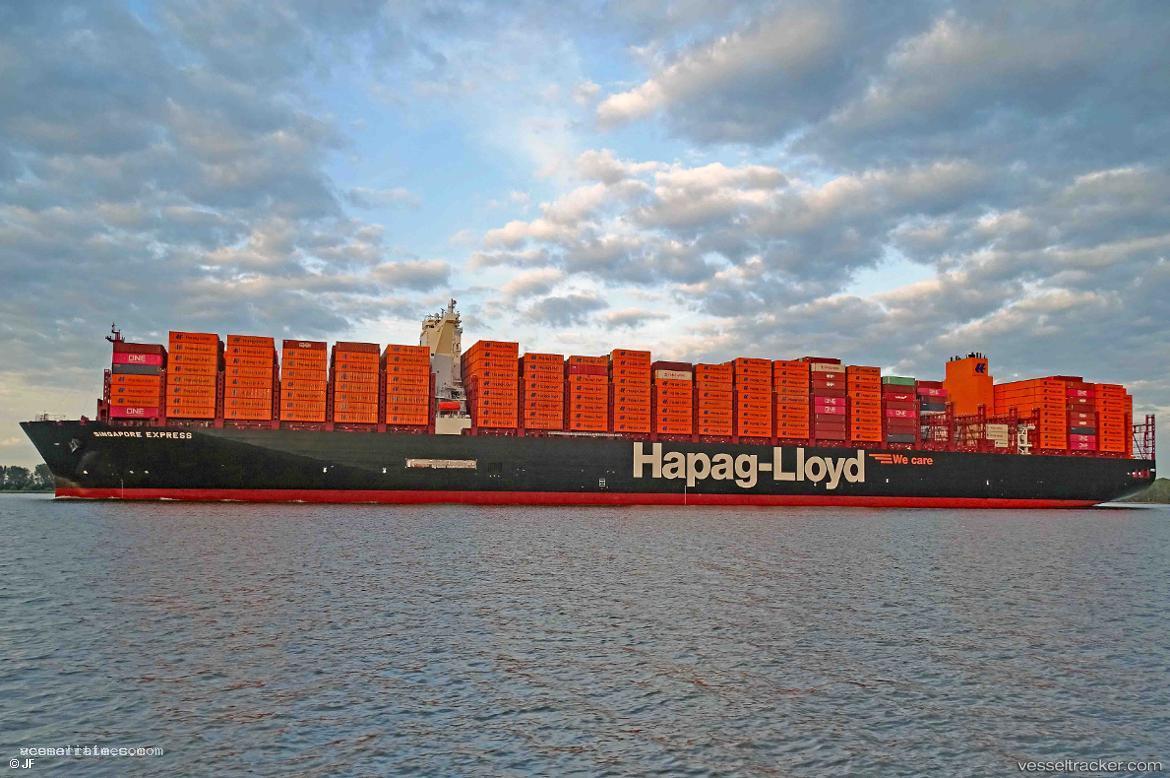 Singapore-Express - Container Ship vessel registered in Germany