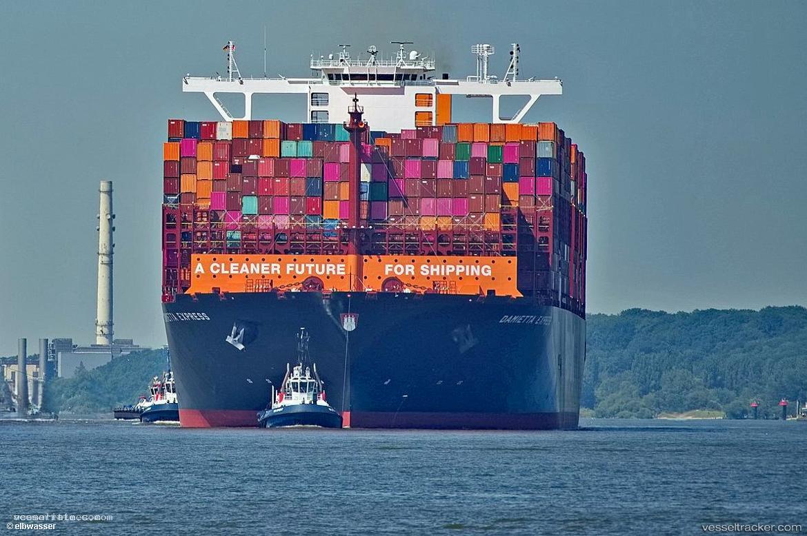 Damietta-Express - Container Ship vessel registered in Germany