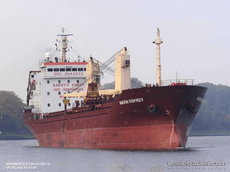 Navin-Osprey - Bulk Carrier vessel registered in Marshall Islands