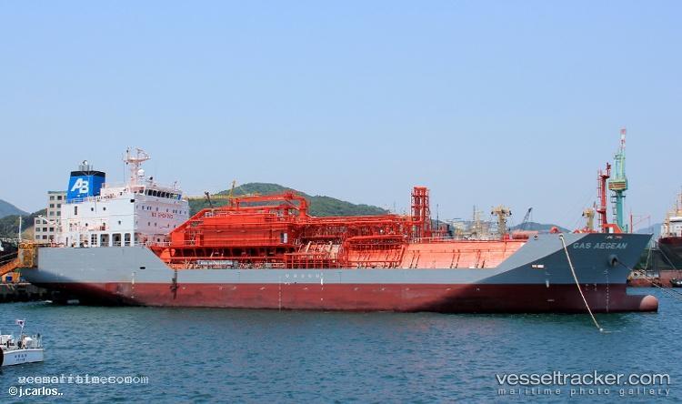 Gas-Aegean - Lpg Tanker vessel registered in Liberia