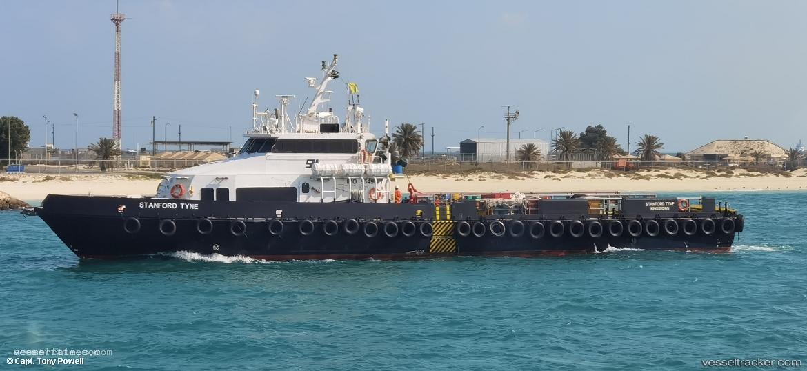 Stanford-Tyne - Offshore Tug Supply Ship vessel registered in Saint Vincent and the Grenadines