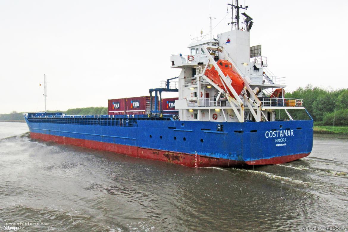 Costamar - Multi Purpose Carrier vessel registered in Portugal