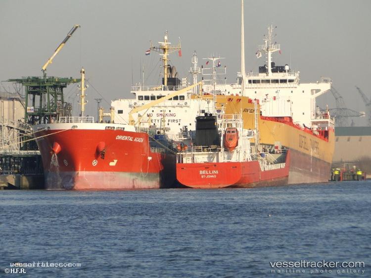 Oriental-Acacia - Chemical Oil Products Tanker vessel registered in Cayman Islands