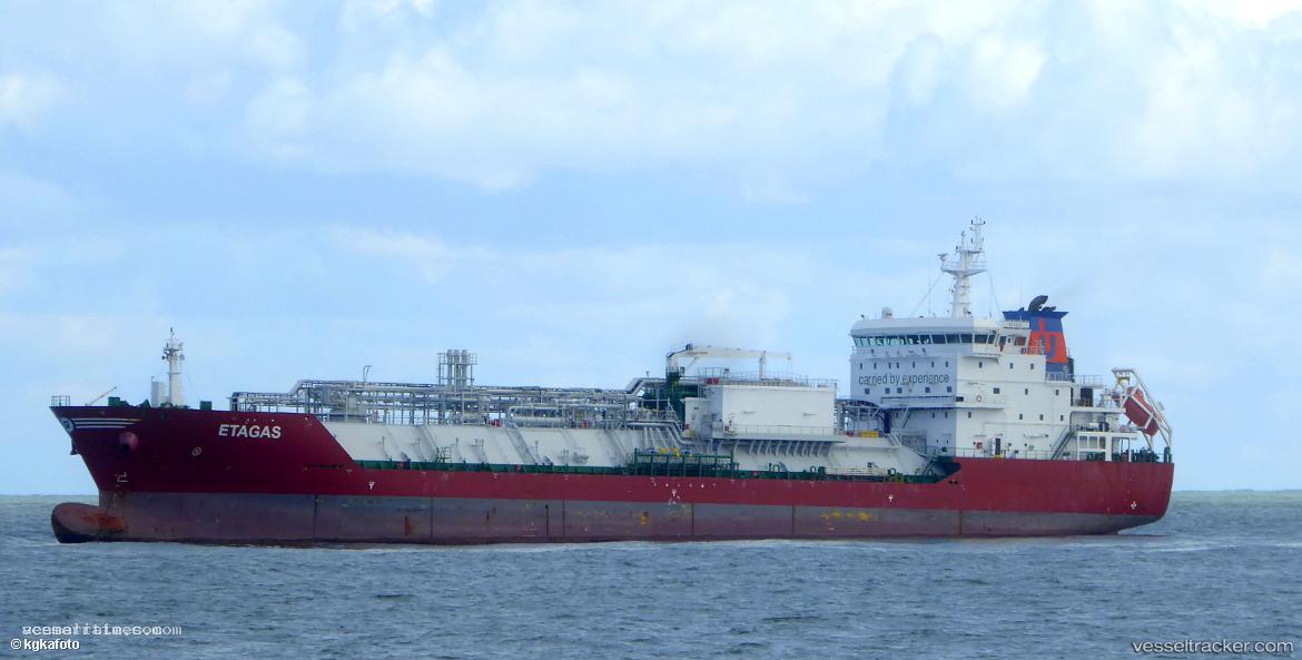 Etagas - Lpg Tanker vessel registered in Antigua and Barbuda