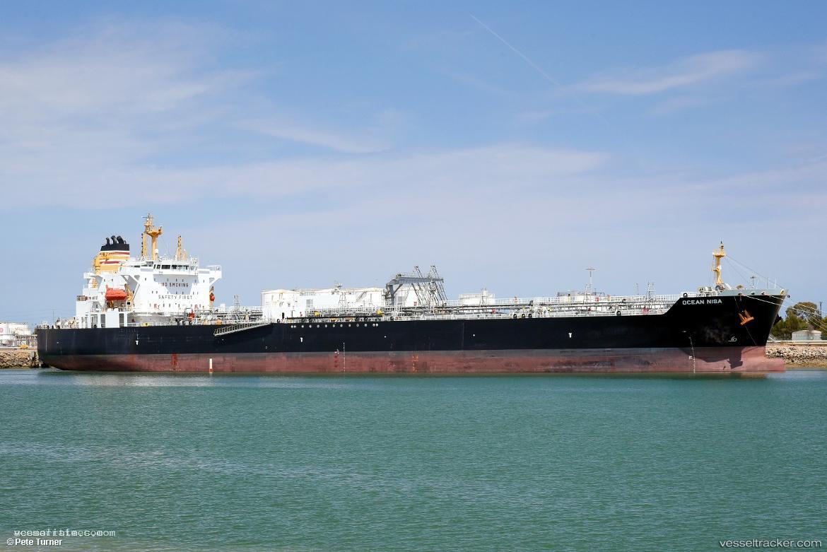 Ocean-Nisa - Chemical Oil Products Tanker vessel registered in Marshall Islands