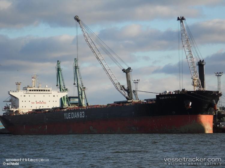 Yue-Dian-83 - Bulk Carrier vessel registered in Hong Kong