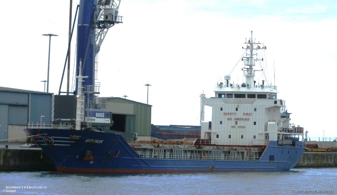 Goynuk - Deck Cargo Ship vessel registered in Marshall Islands